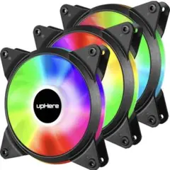 Novonest 120mm 冷却LEDファン PCケース用 静音タイプ 25m