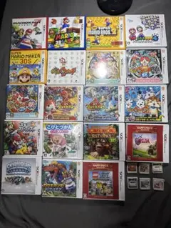 ニンテンドー3DS ゲームソフト 19本+箱無しゲームソフト6本セット‼️