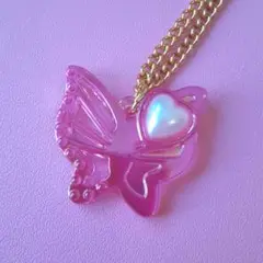 セボンスター　オーロラプラ　ちょうちょ　ピンク