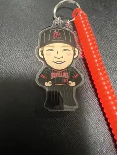 中川圭太　ゴム付きキーホルダー　エアーくじ　C賞　夏の陣　オリックス