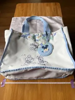 Blue Ever After カチューシャ トートバッグ カラビナケース付き ディズニーリゾート ブルーエバーアフター カラビナ付きケース