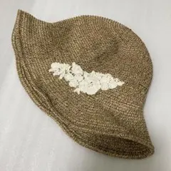 レディース.麦わら風ハット