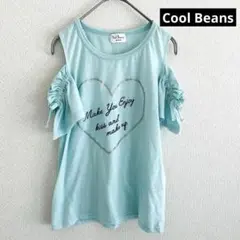 美品✨【Cool Beans】160㎝　肩出し　トップス　女の子　1673