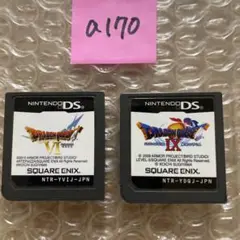 a170 ドラクエ6 9　ドラゴンクエストVI IX 2本セット　DS