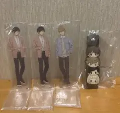 ワールドトリガー　アクスタ　ぽこっとちゃーむ　二宮隊　グッズ　ワートリ