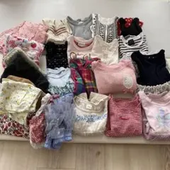 【即発送】80サイズ 女の子 こども ベビー服 28点まとめ売り