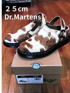 Dr. Martens 牛柄 クロッグサンダル 25cm
