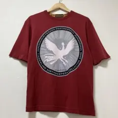 ティンバーランド　火ノ鳥　コラボ　手塚治虫　Tシャツ　半袖　夏　赤　レッド