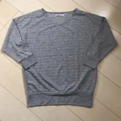 カットソー　グレー　Ｌサイズ