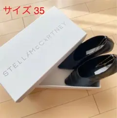 STELLA McCARTNEY バレエシューズ アンクルストラップ ブラック