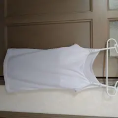 使用回数、２回くらい　150cm　ホワイト キャミソール 女の子用