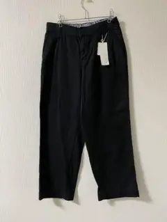 【新品】NAUW CLOSET　ナウクローゼット　テーパードパンツ　千趣会 黒