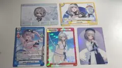 ホロライブ 白銀ノエル カード5枚セット