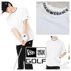 良品■NEW ERA ニューエラ ゴルフ■モックネック ミッドネック Tシャツ