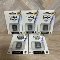 HIDISC SDHCカード 128GB CLASS10 ５個セット