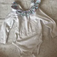 Jacadi フリル付きロンパース 18M