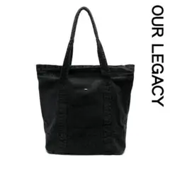 Our Legacy トートバッグ オリーブ Our Legacy - Aviation Tote Olive Dense Sateen