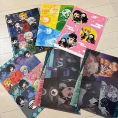 鬼滅の刃　クリアファイルセット　くら寿司