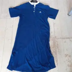 Lee 半袖カットソーワンピース 紺色