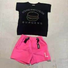 Tシャツ 100cm &短パン 110〜　セット