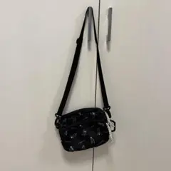 Columbia ボディバッグ ブラック キャラクター柄