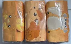 ポケモン ティッシュケース まとめ売り 3点セット アチャモ ロコン ガーディ