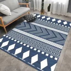 カーペット160*230cm 北欧 ラグ 洗える 抗菌防臭耐磨耗性 A#53
