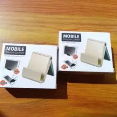 TDK モバイルスタンド & クリーナー ゴールド