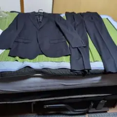 ダークネイビー ビジネススーツ A7