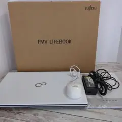 【美品】富士通 FMVA LIFEBOOK ホワイト AH42/E1 2021