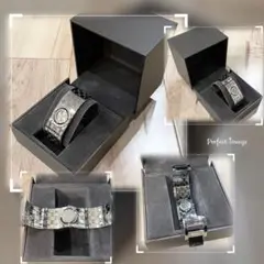 美品 GUCCI グッチ トワール レディース 腕時計 バングル