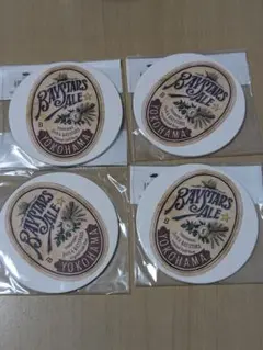 横浜DeNAベイスターズ 　ペーパーコースター3枚入　4個セット