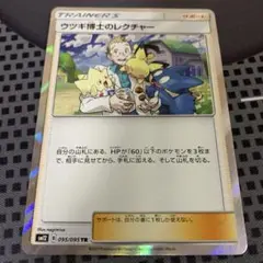 27　ポケモンカード　ウツギ博士のレクチャー　TR