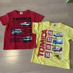 TOMICA パトロールカーシリーズ Tシャツ 2枚セット 120