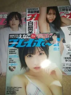 プレイボーイ　3冊セット　2023年 no.11 24 2024年no.3.4