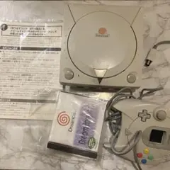 【動作未確認】ドリームキャスト本体 スケルトンコントローラーセット ジャンク品