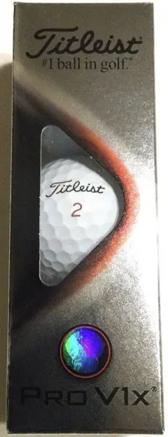 ゴルフボール タイトリスト PRO V1X 1スリーブ (3球) #2