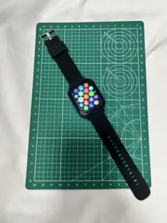 ブラック スマートウォッチ 本体　作動確認済み