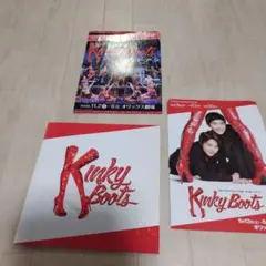 キンキーブーツ 2016年 大阪公演 パンフレット フライヤー