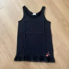 ニットプランナー　タンクトップ　フリル　140 KP