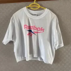 Reebok ホワイト 半袖Tシャツ Lサイズ