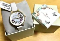 【新品】Olivia Burton ブルームフラワーアイボリーu0026イエローゴールド