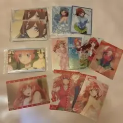 五等分の花嫁 ウエハース クリアカード まとめ売り