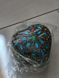 キラキラ 小物入れ ハート グリーン シンガポール