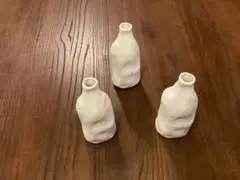 ギャラリーユノア アート作品 白陶器 3点
