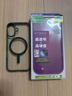 elecom iphone 16 ケース　PM-A24AMAG02BK