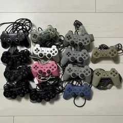PS2 デュアルショック2 コントローラー 9個セット オマケ付き