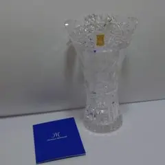 マイセンクリスタル 花瓶 マイセンフラワー マイセン フラワーベース クリスタル