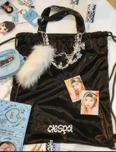 aespa popup ナップサック　渋谷109 aespaとSHIBUYA109がコラボレーションした『SHIBUYA109 × aespa