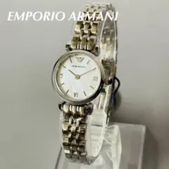 【新品未使用】アルマーニ/女性腕時計/クォーツ/シルバー/マザーオブパール